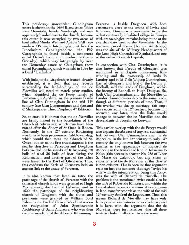 2025 1 15 Vol 94 The De Morville link to Cunningham page 3