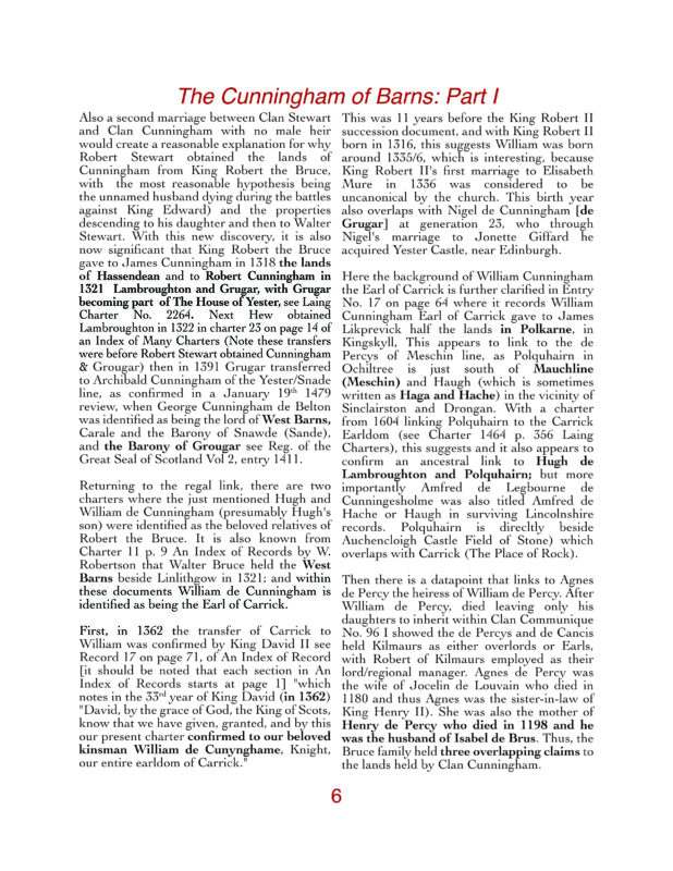 2025 10 15 Vol 1 Issue 97 The Cunninghams of Barns page 6